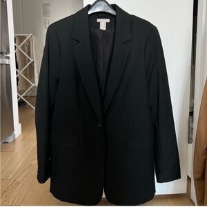 H&M Straight Black Blazer